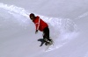 Snowboardunterricht Tiefschnee