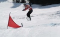 Schweizermeisterschaft Snowboardcross Adelboden Qualifikationslauf für Finalläufe. Habs geschafft !